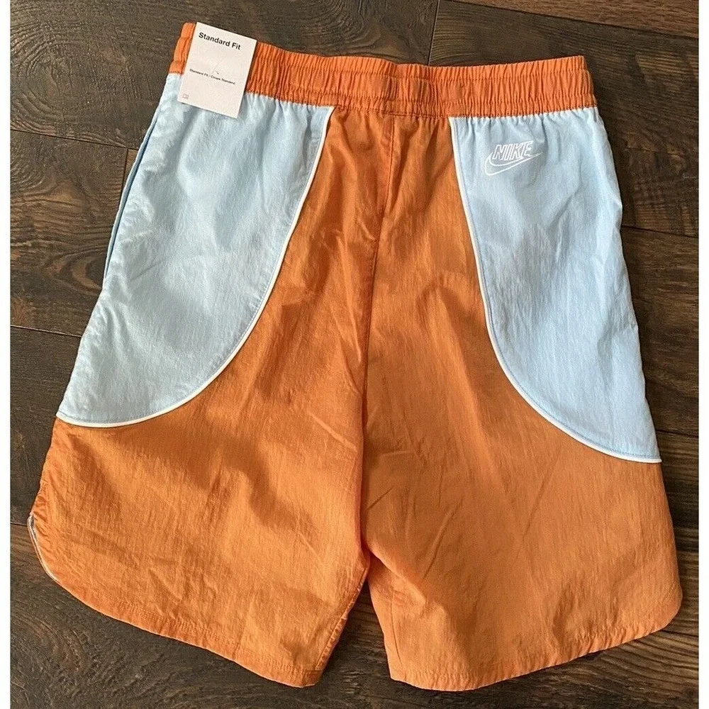 New Big Boys' Nike Sportswear Woven Shorts KIDS SZ: Medium, Orange